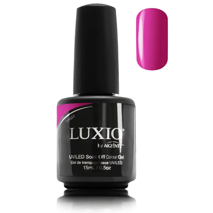 Luxio Colour gel - SASSY (Opaque) 15ml/.5oz - Level Up Beauty Supply