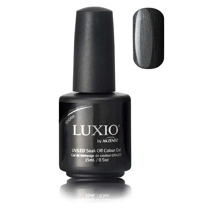 Luxio Colour gel - STORM (Shimmer) 15ml/.5oz - Level Up Beauty Supply